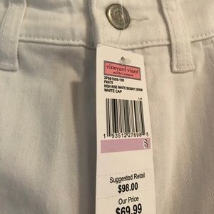 Vineyard vines white denim